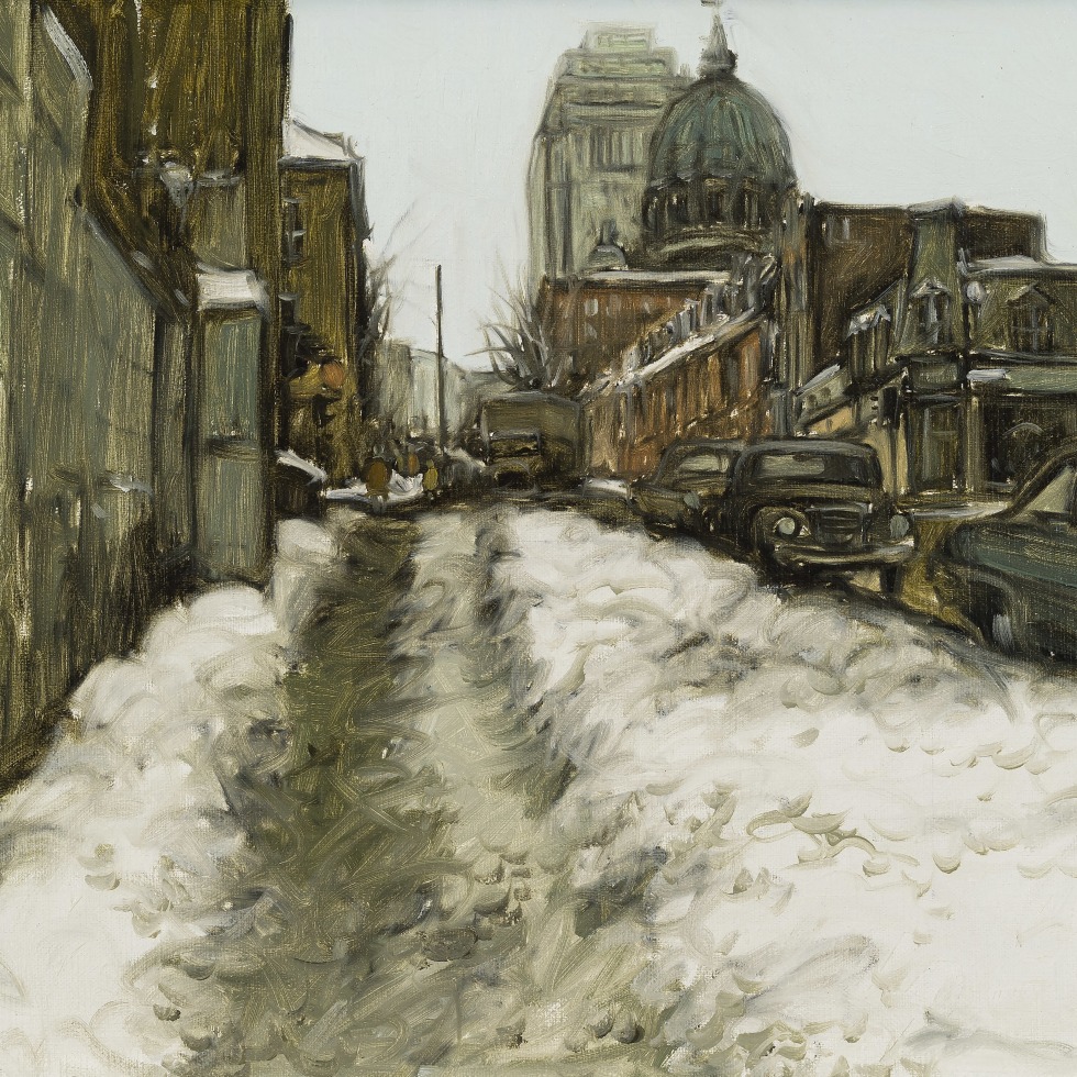Cathedral Street at St. Antoine, Montreal-John Little