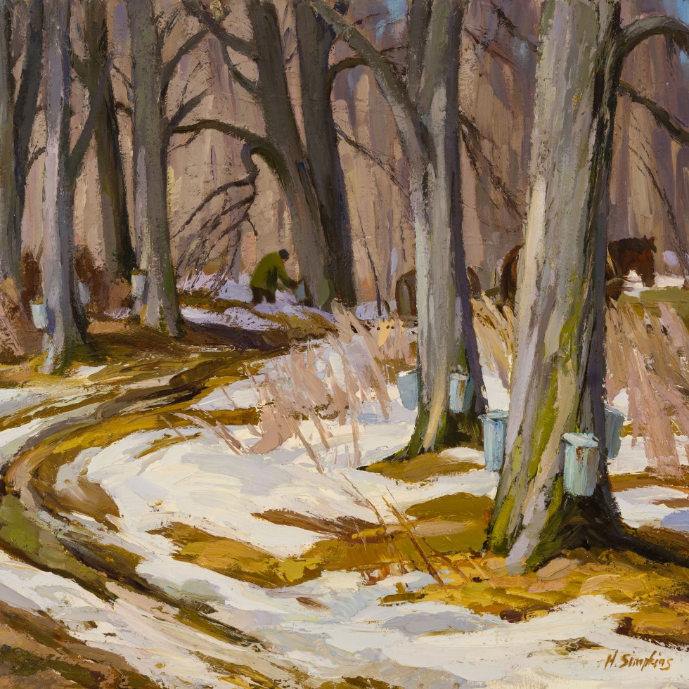 Sugar Camp - Cabane à sucre-Henry J. Simpkins
