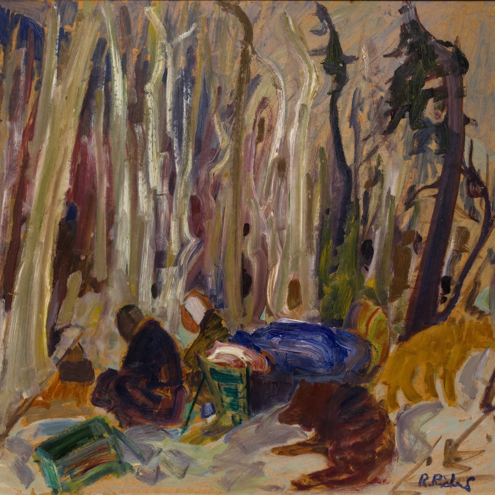 Trappers Camp, Ungava-René Richard