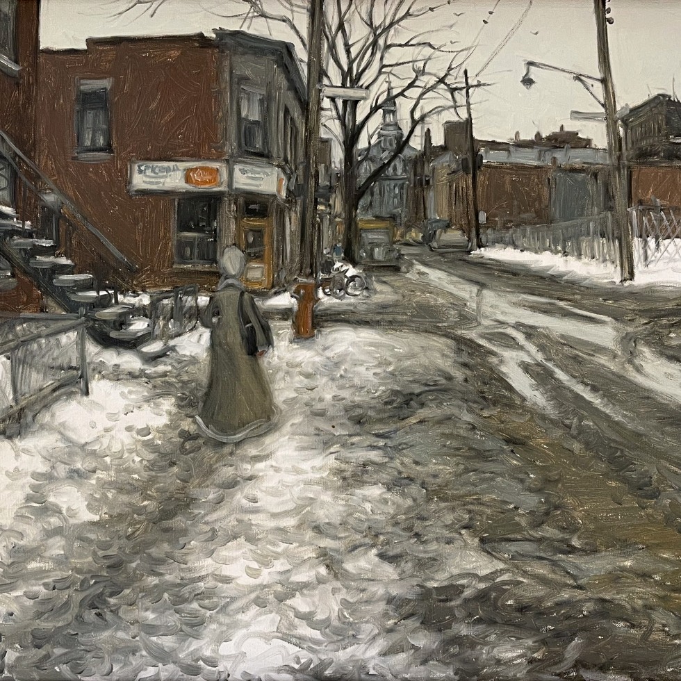 Rue Pontiac coin Bienville, Montreal-John Little