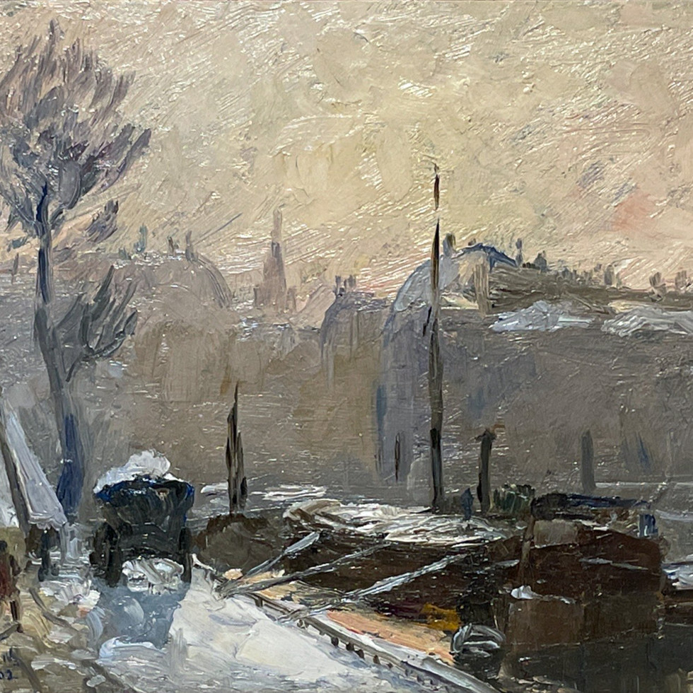 Winter, Paris-Maurice Cullen