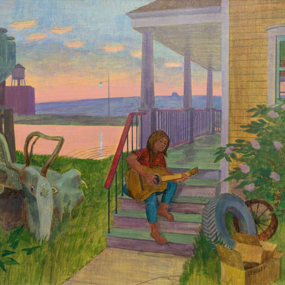 Guitarist, Lachine Canal-Philip Surrey