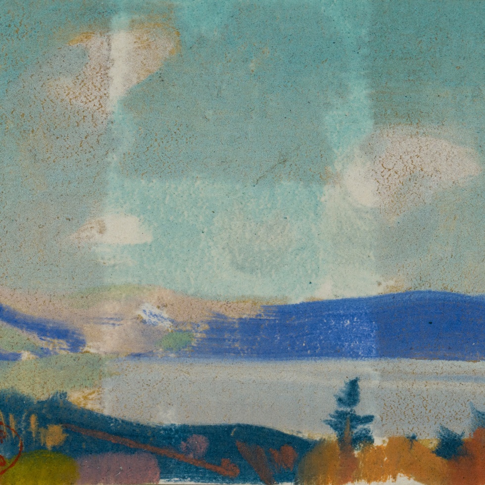 Lake in Laurentide Park-Clarence A. Gagnon