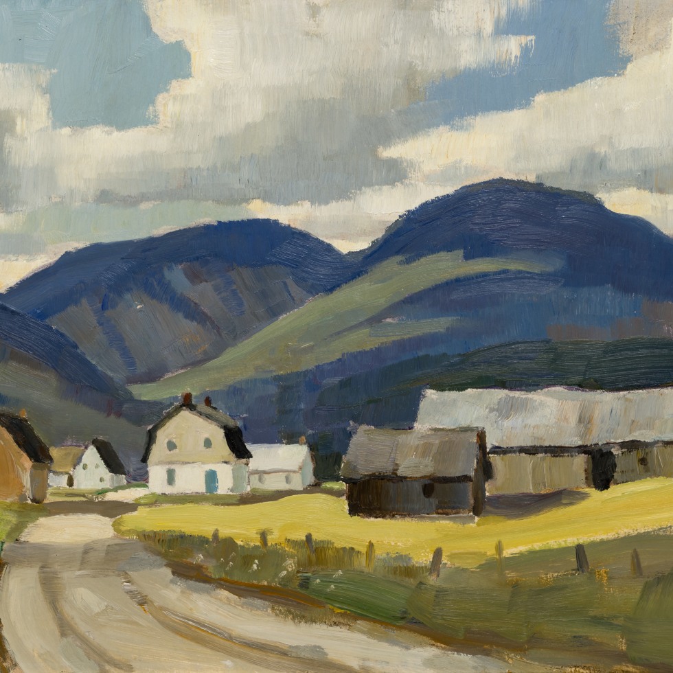 Road to St. Urbain-Tom Roberts
