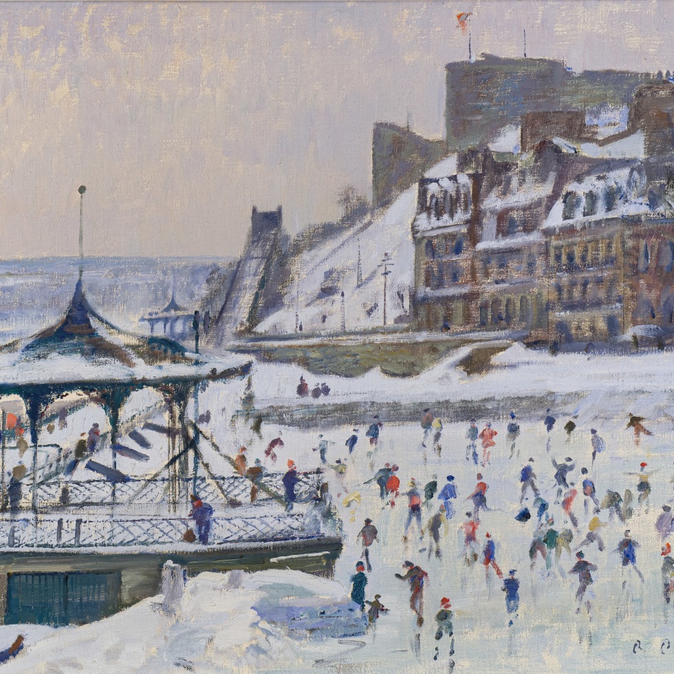 Skating Rink, Dufferin Terrace-Robert Pilot