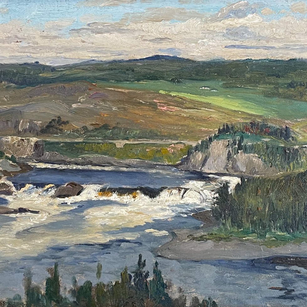 Chicoutimi Falls-Maurice Cullen