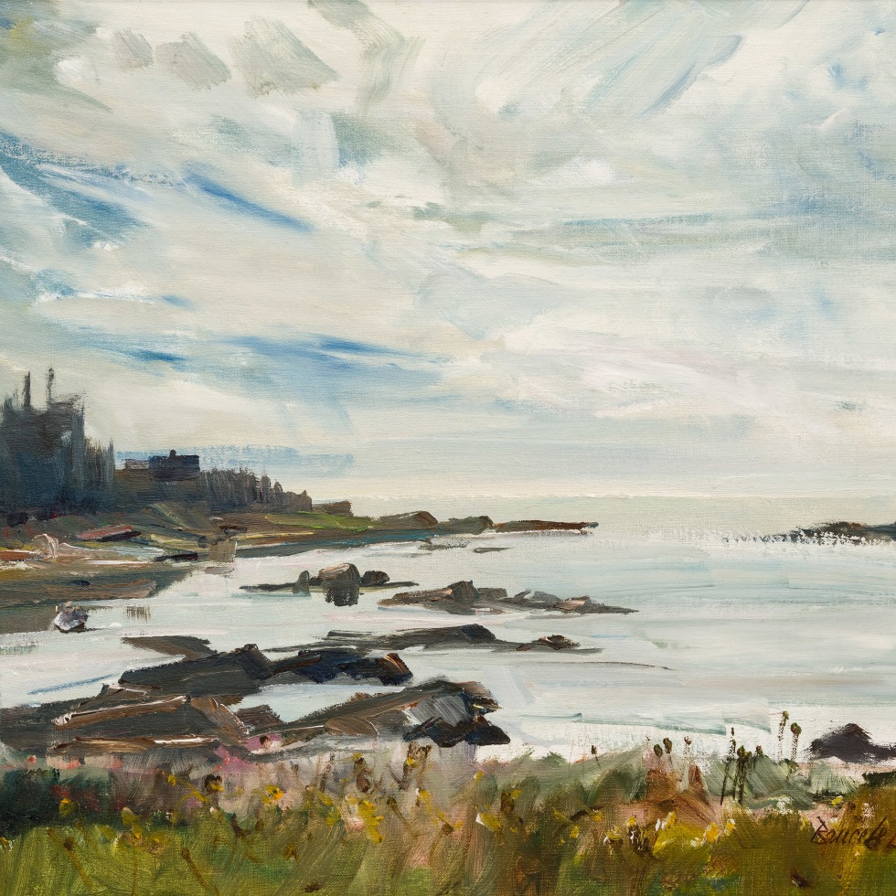 From Lighthouse Point Looking West, Metis, Que.-Bruce LeDain