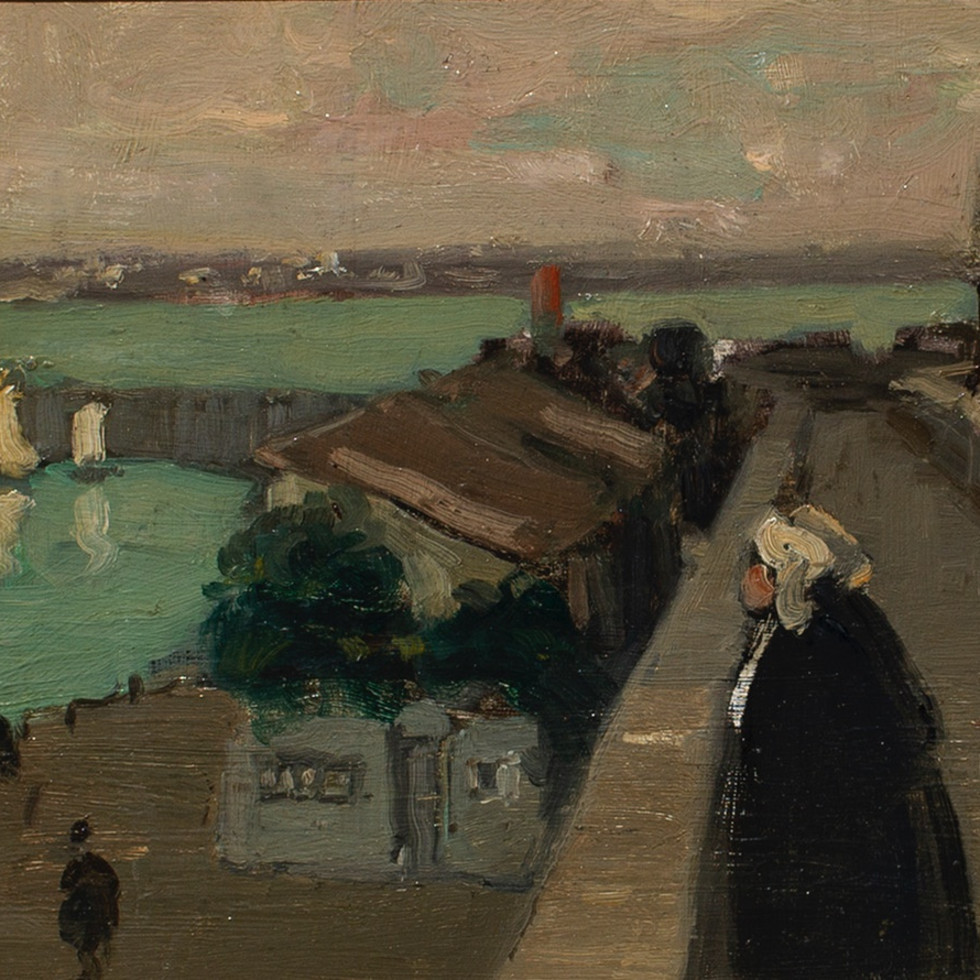 Morrice Painting a Testament to his Appreciation of St. Malo