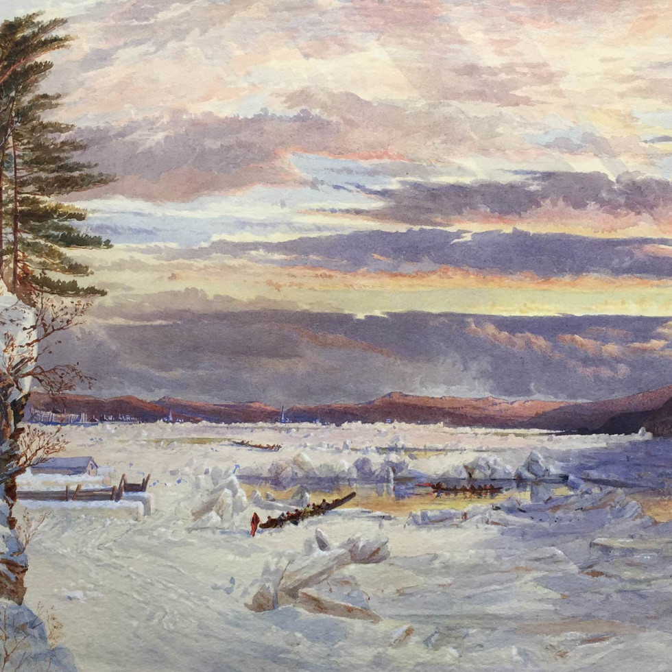 "Remarkable" 19th Century Watercolour is One of Fraser's First Known Landscapes