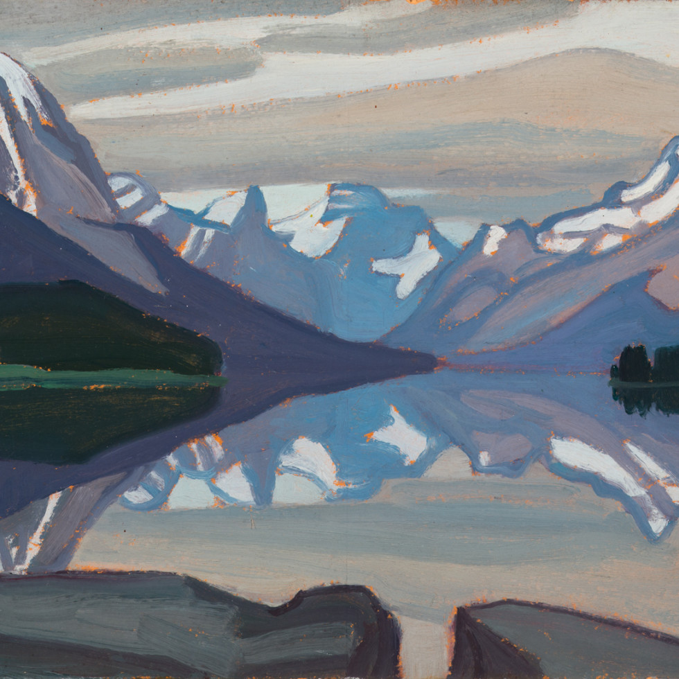Featured Painting: Lawren Harris Maligne Lake, Jasper Park, 1924