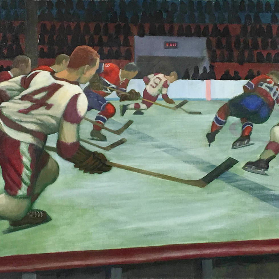 FINE ART & HOCKEY: A Point of View-
