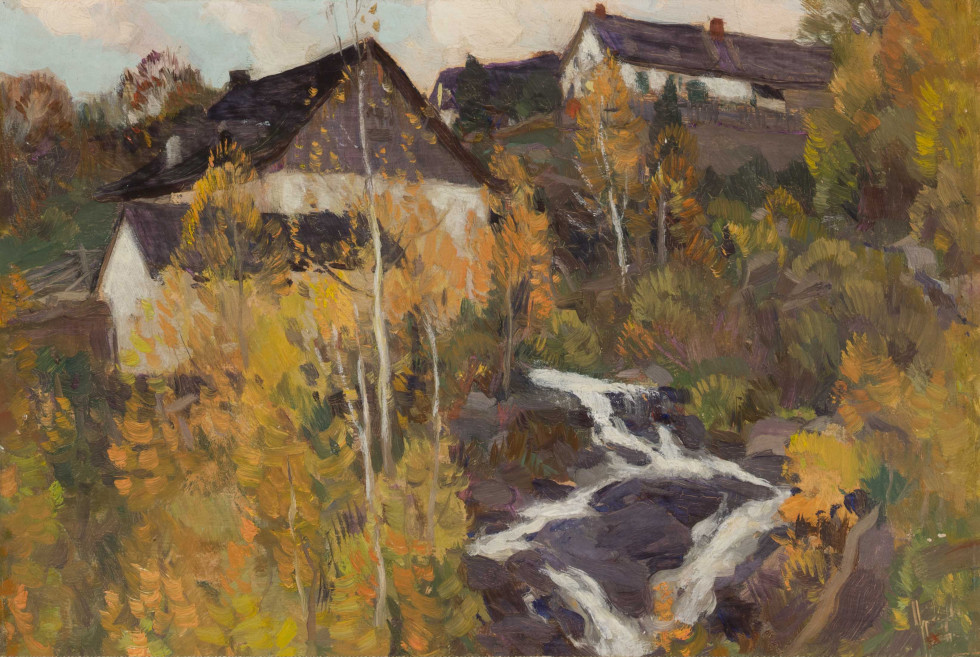 Clarence A. Gagnon, The Old Mill or Automne dans Charlevoix, 1923 (circa)