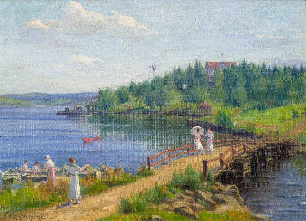 Joseph-Charles Franchère, Summer Boating