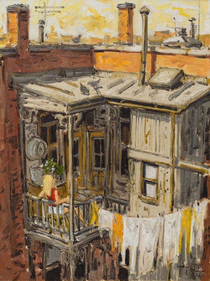 John Little, Tupper Street Girl Drying Hair, 1960 (circa)