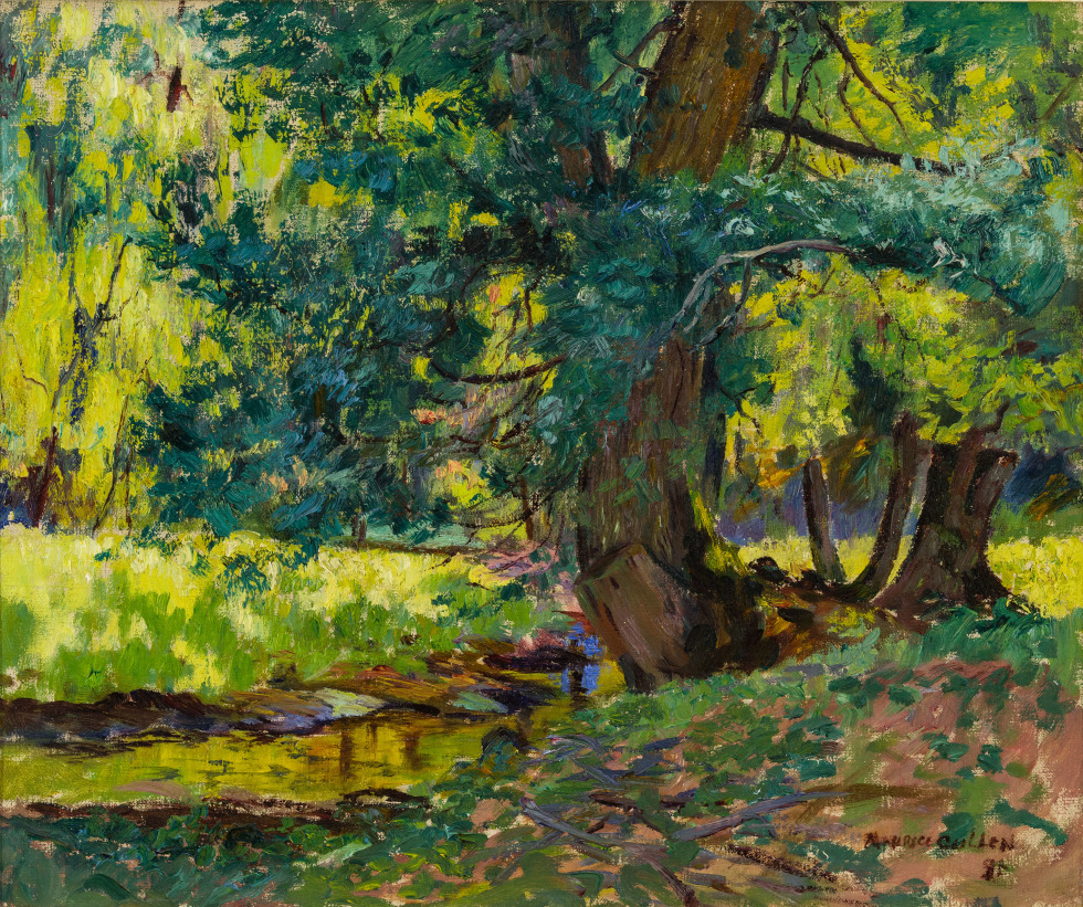 Maurice Cullen, The Old Cedar, near Beaupré, 1896