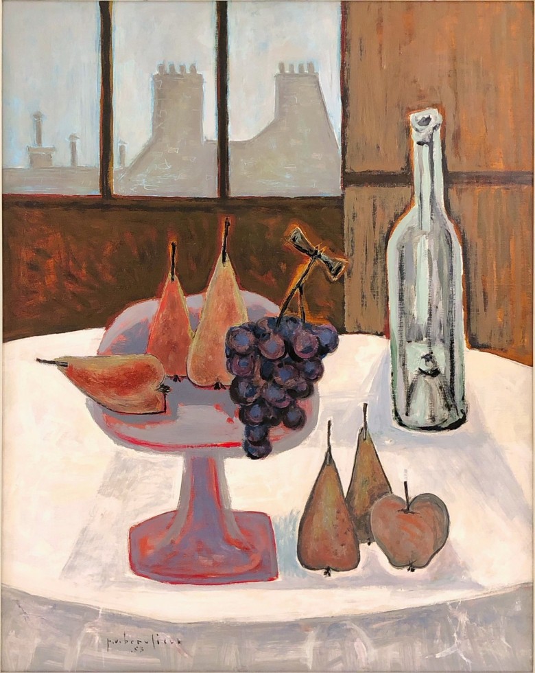 Paul Vanier Beaulieu, Nature morte à l'atelier, 1953