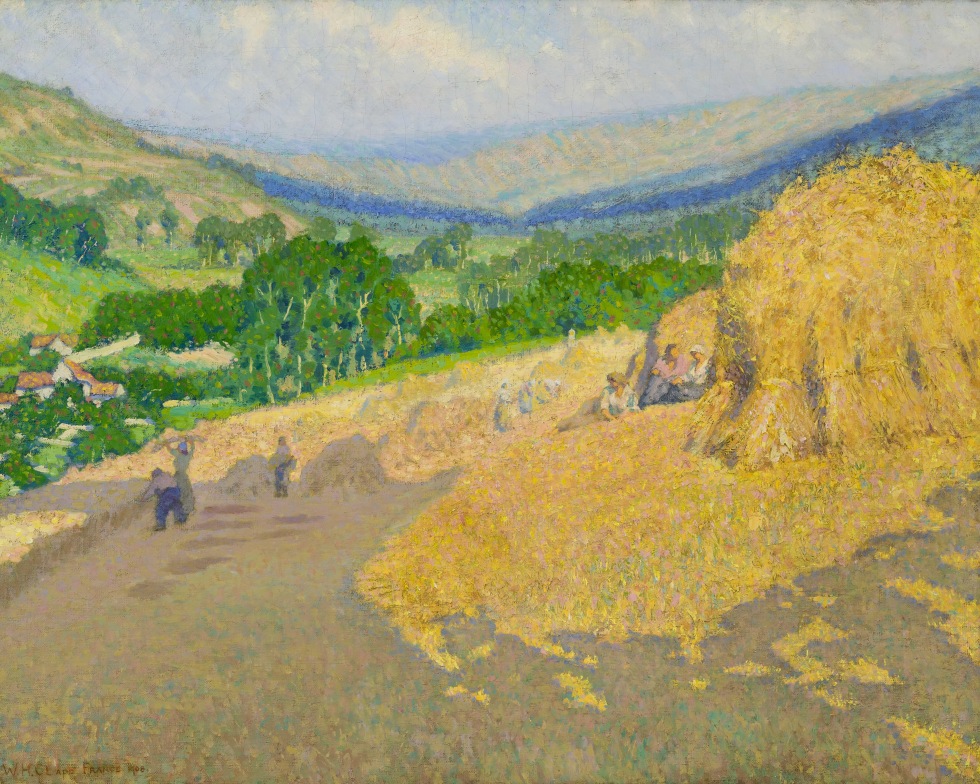 William Henry Clapp, Chézy, Valley of the Marne, 1908