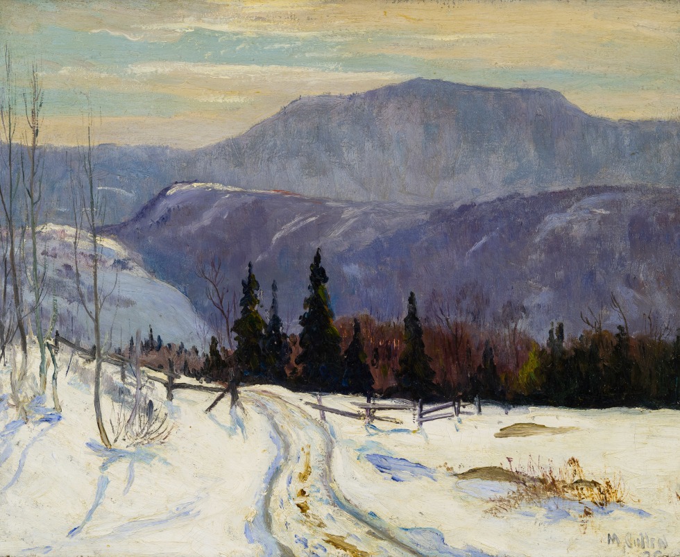 Maurice Cullen, Sunny Day, near St. Jovite, 1923