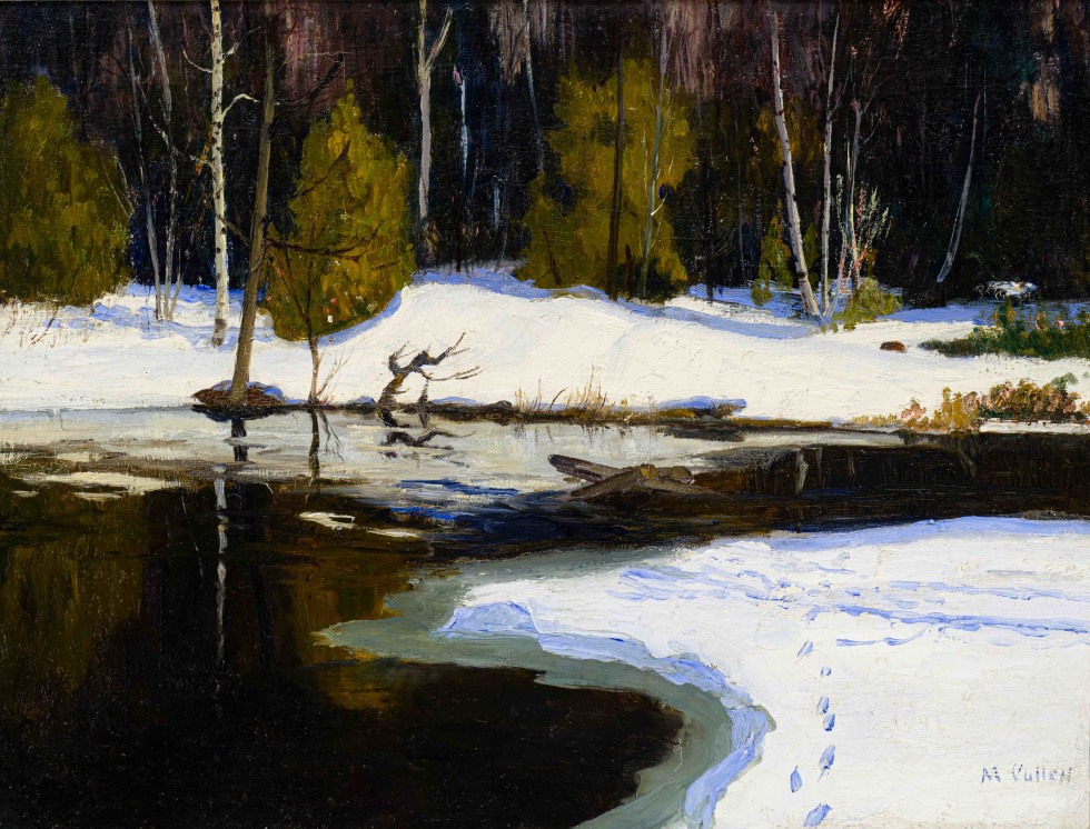Maurice Cullen, Spring, Caché River, 1927 (circa)