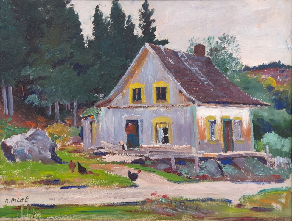 Robert Pilot, The Old House, Anse St. Jean Saguenay