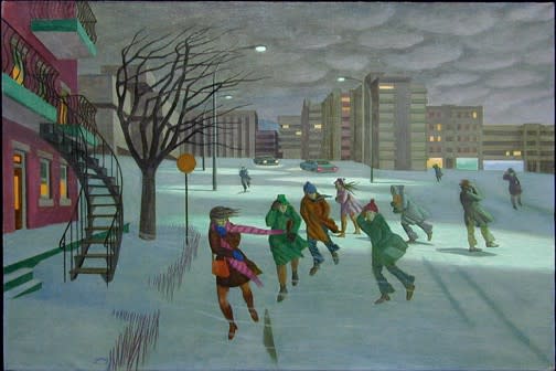 Philip Surrey, C.M., LL.D., R.C.A. (1910-1990)Winter Wind - Vent d'hiver, 1971 (circa) Oil on canvas 24 x 36