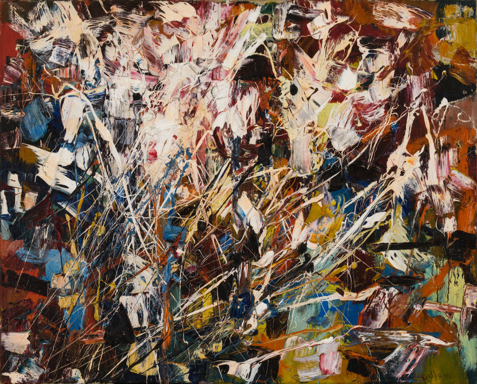 Jean Paul Riopelle, Sans titre, 1950