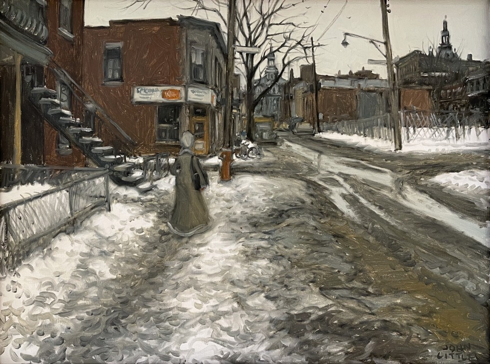 John Little, Rue Pontiac coin Bienville, Montreal, 1973