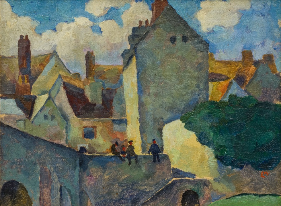 Edwin Holgate, Chartres, 1921