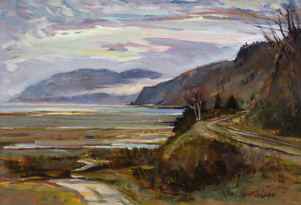 Bruce LeDain, Tidal Marsh, St. Joseph de la Rive, Que., 1987