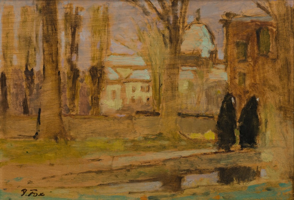John Fox, Nuns near the Mother House, 1961