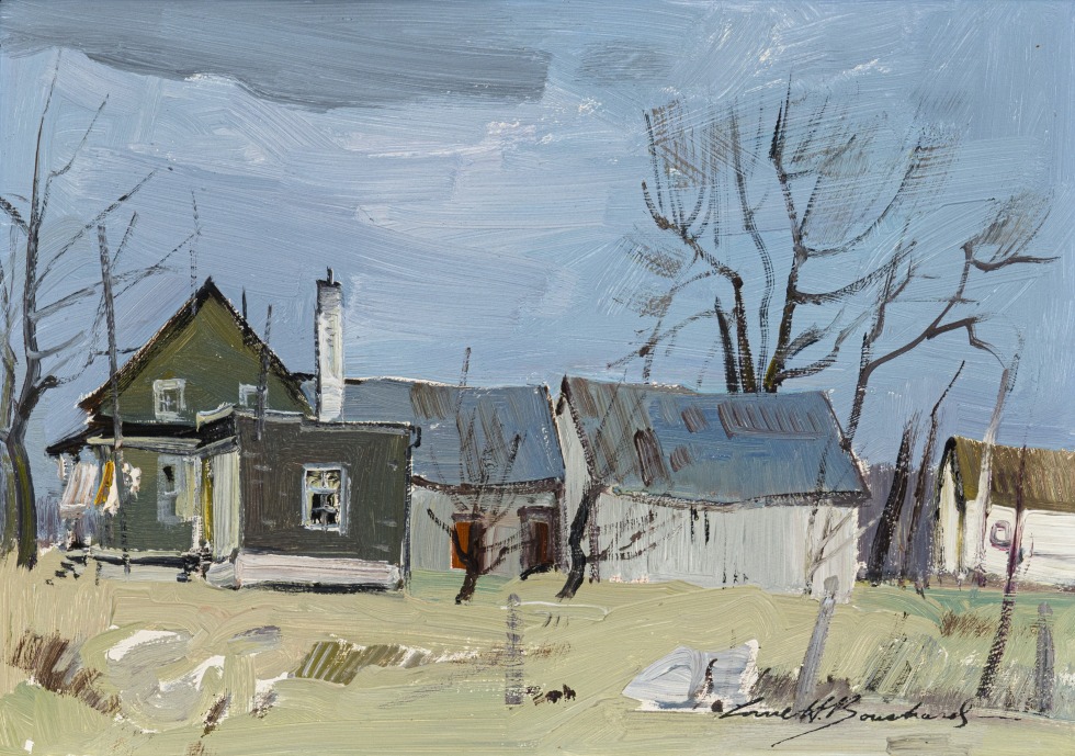 Lorne Bouchard, Farm, November Cote Double, 1966