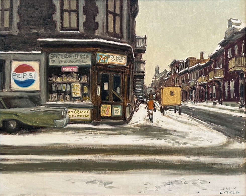 John Little, Épicerie coin Roy et Henri-Julien, Montréal, 1969