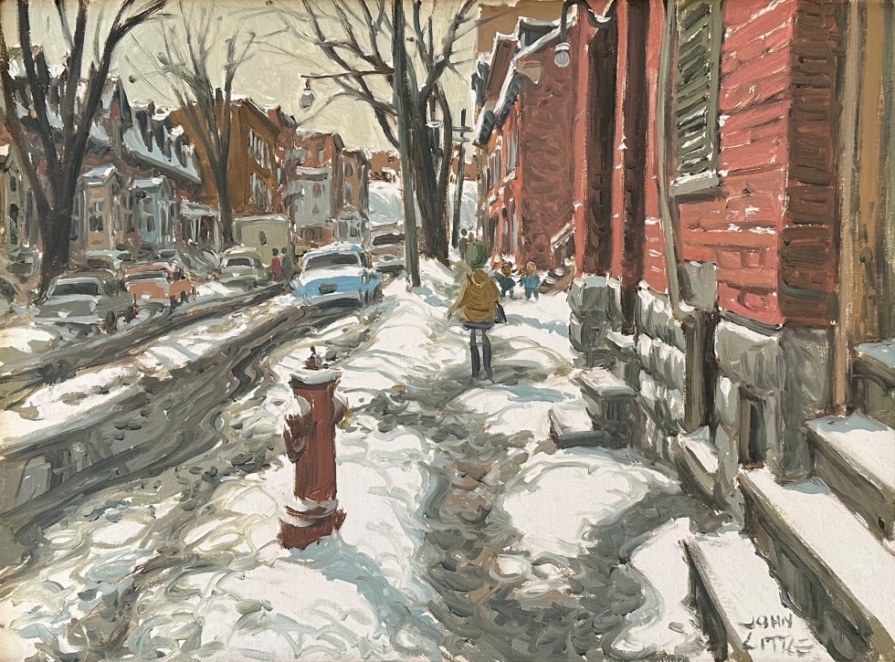 John Little, Rue St Martin, St. Henri, Montreal, 1965