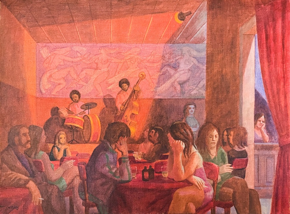 Philip Surrey, Le Café La Bohème, 1972