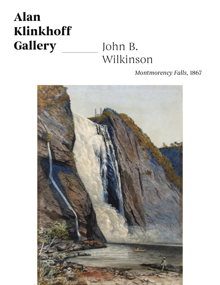 John B. Wilkinson's "Montmorency Falls", 1867